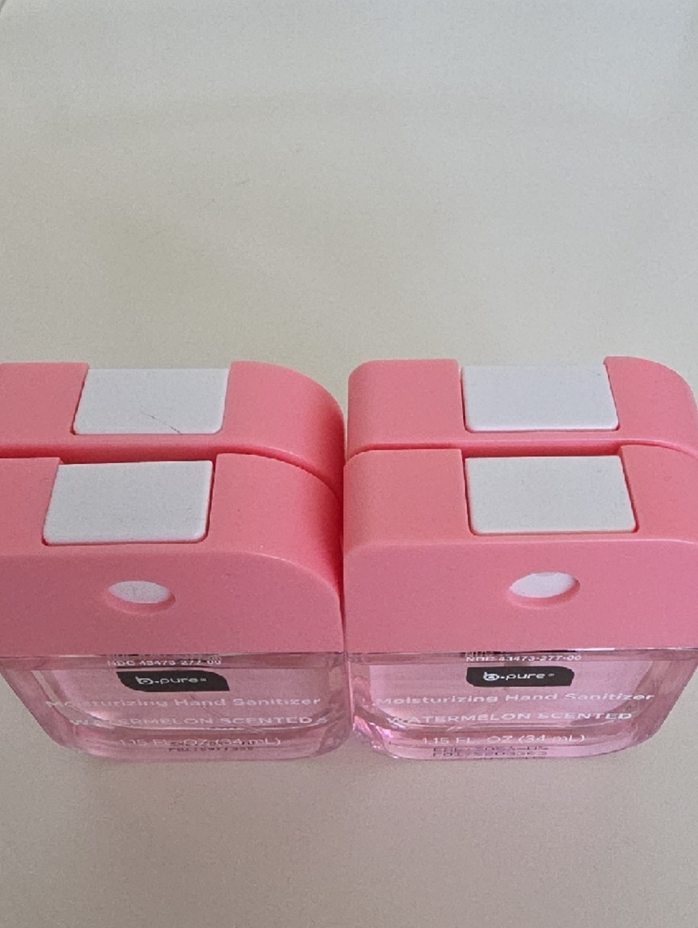 b.pure Watermelon Moisturizing Hand Sanitizer - Pink - Picture 2 of 3